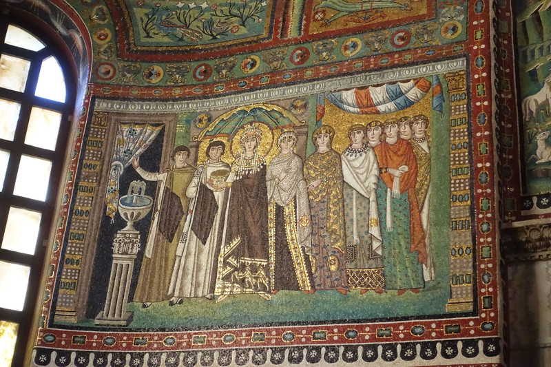 Mosaic frieze, Ravenna
