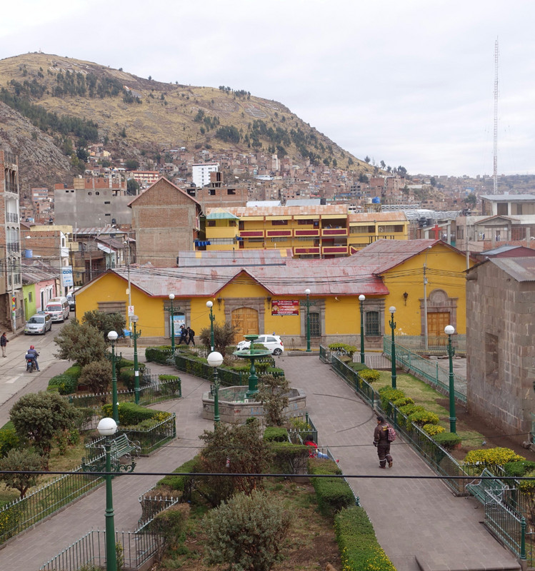 Puno (part) from hotel window