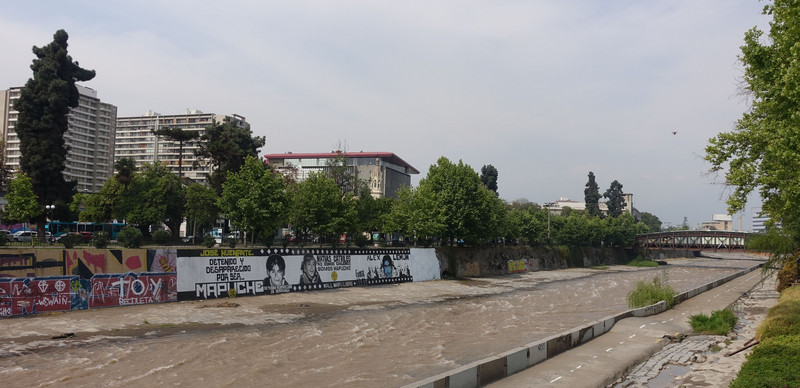 Mapocho River, Santiago (as modified by engineers!)