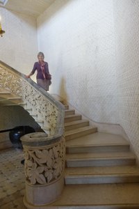 Monserrate - solid marble staircase