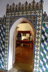Sintra Palace - showing Moorish tilework