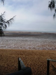 Carmila Beach - low tide