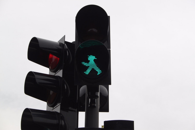 loved the traffic lights - cool man