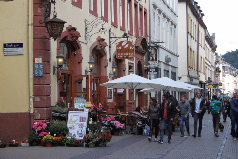 Heidelberg main street (Hauptstrasse)