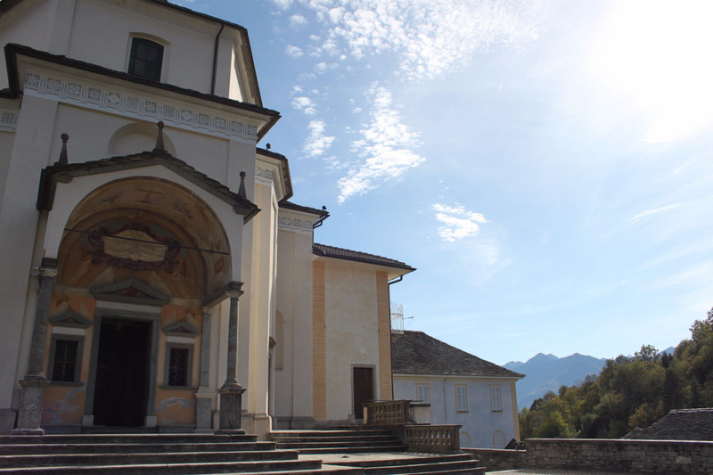 the main church on Monte Calvario