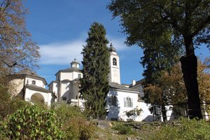 the main church on Monte Calvario