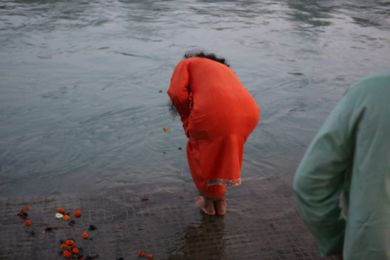 Paramahamsa Vishwananda in the Ganges