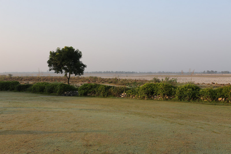 landscape at the Ganges