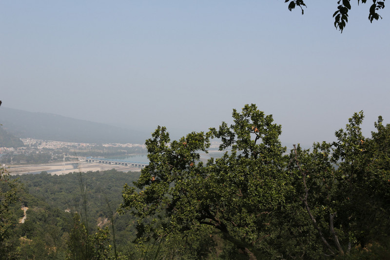 landscape around the Chandi Devi Temple
