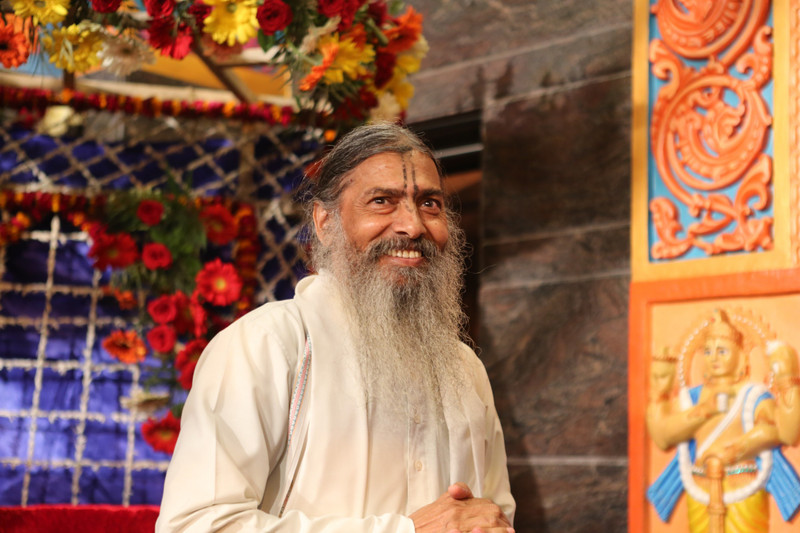 Satya Narayana Das Babaji of the Jiva Institute in Vrindavan, a close friend of Paramahamsa Vishwananda 