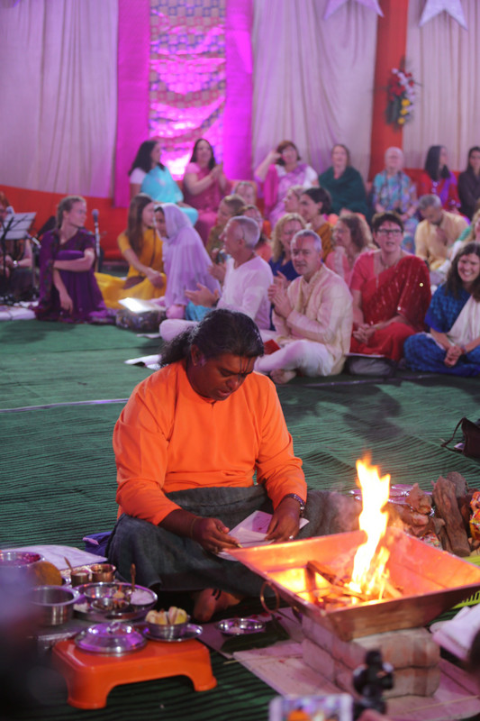 Karthik Night celebration at Shree Ghiridar Dham