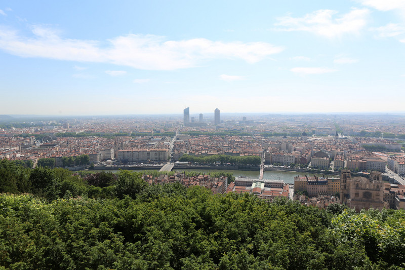 view over Lyon