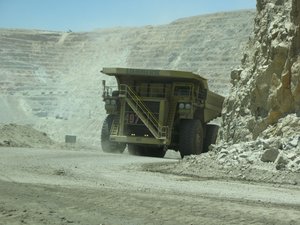 visiting the biggest copper mine in South America, Calama, Chile