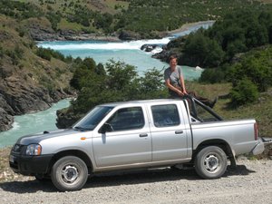 at the confluence, Patagonia, Chile