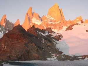 Mount Fitz Roy at sunrise, Argentina