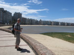 Playa Pocitos, Montevideo, Uruguay