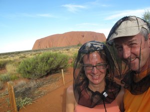 Ayers Rock and the annoying mosquitos