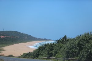 beach somewhere north of Durban