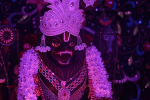 temple inauguration - the main deity: Nrsimha
