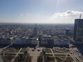 view from the Palace of Culture and Science over Warsaw