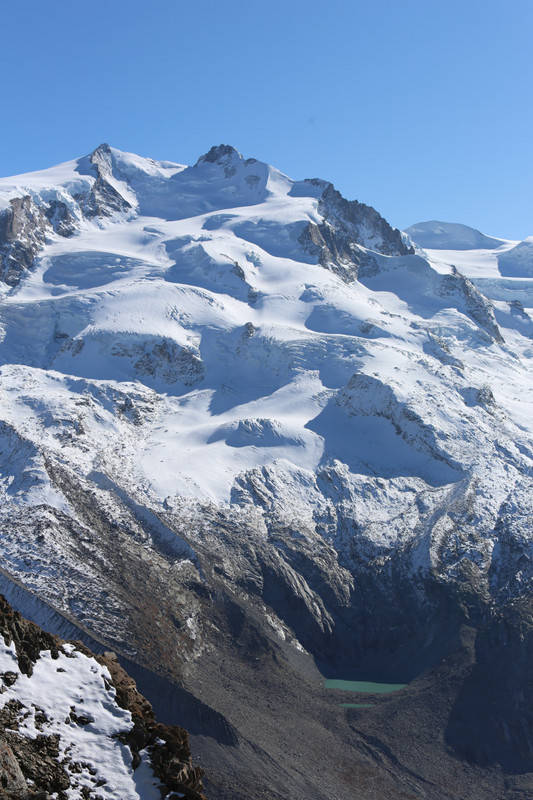 Dufourspitze - the highest mountain in Switzerland