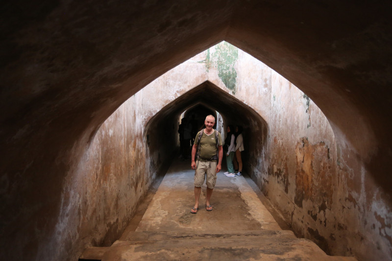 underground tunnels in the Kraton