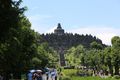 first glimpse of Borobudur