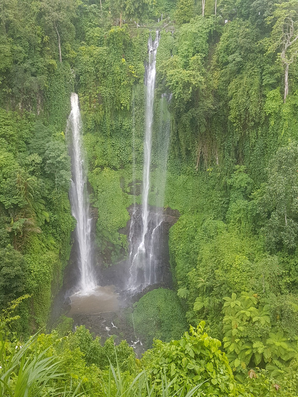 Sekumpul Waterfall right after the rain