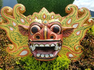 typical balinese mask