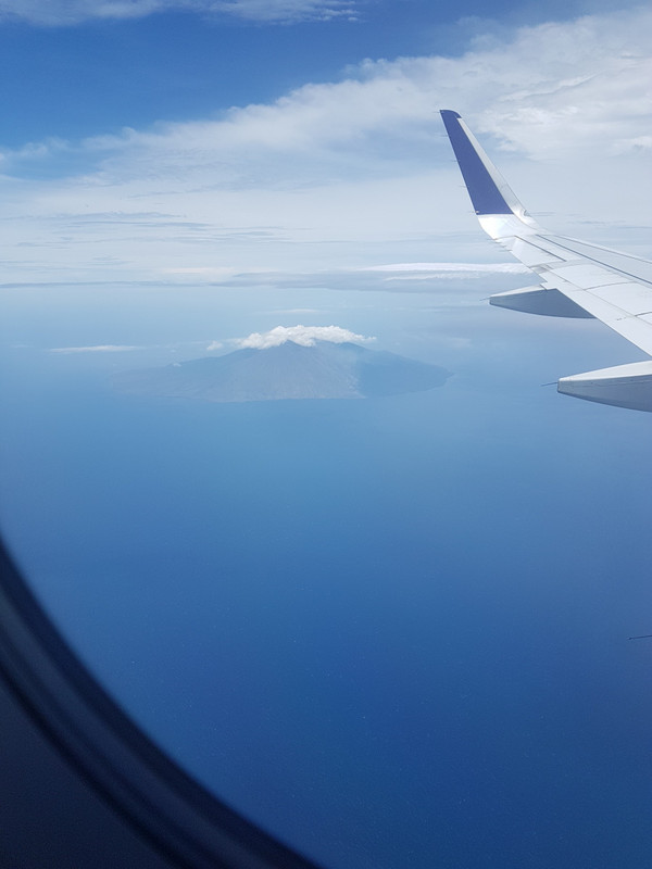 a vulcano near the island of Sumbawa
