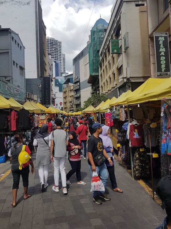 malay market near Masjid Jamek