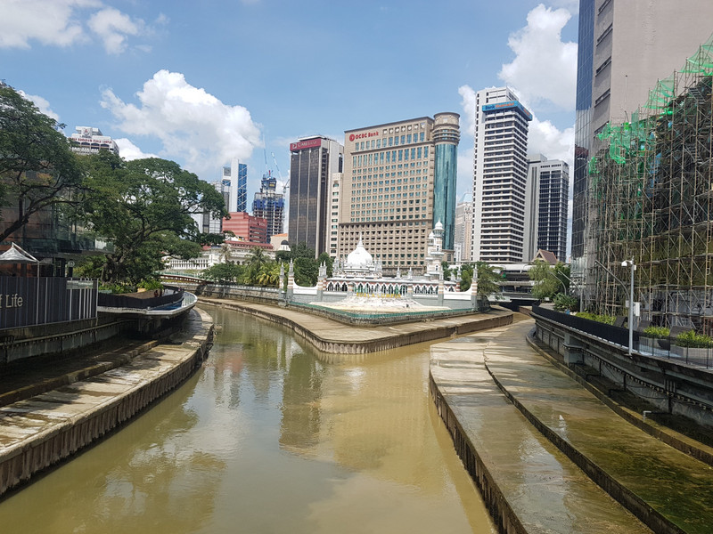 Masjid Jamek and the Klang River