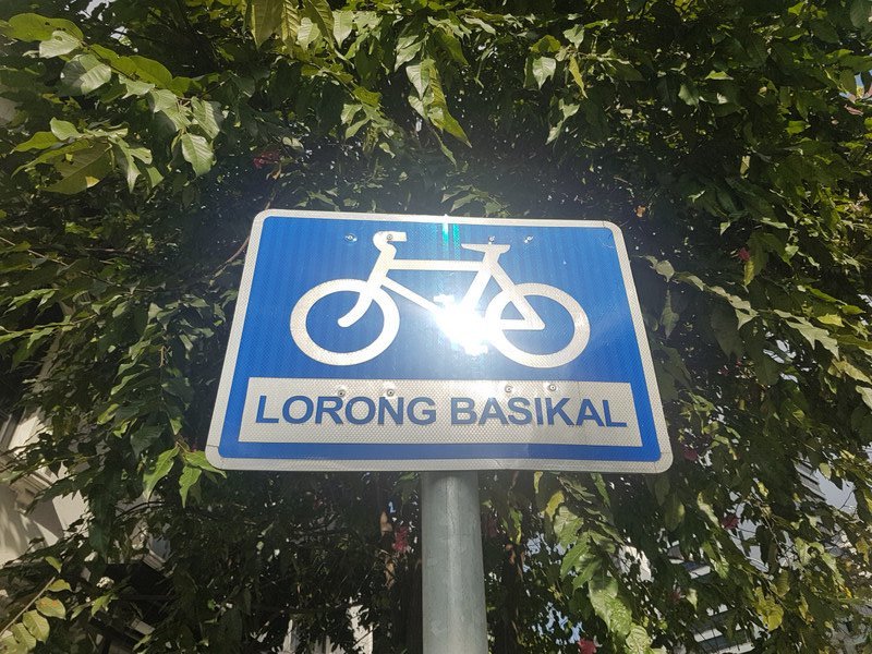 they start having many biycicle lanes in KL!