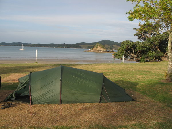 Unser erster Campingplatz in der Bay of Islands