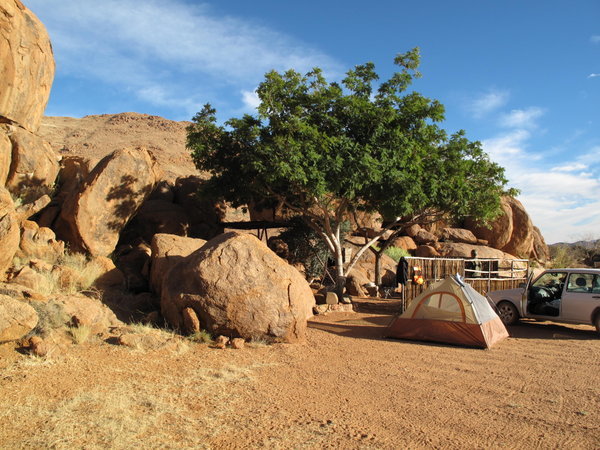 ein sensationeller Campground auf der Farm Koiimasis