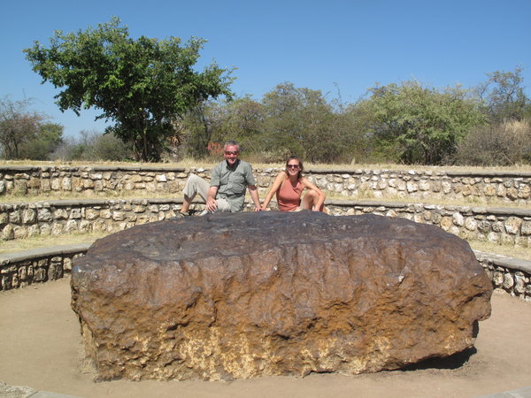 Da ist er - der weltweit groesste Meteorit
