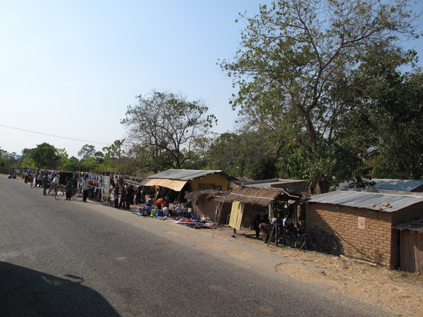 Dorfleben in Malawi