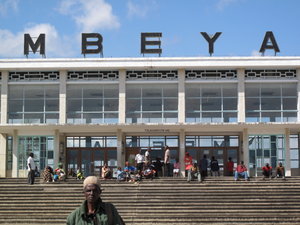 Bahnhof in Mbeya