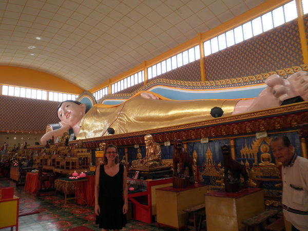 im thailändischen Buddha Tempel