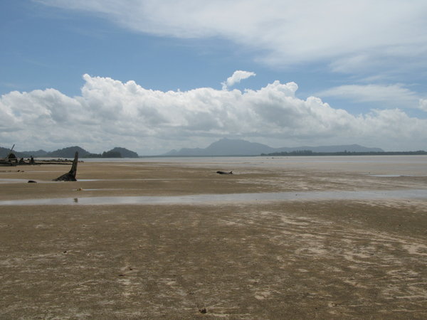 Beach bei Santubong