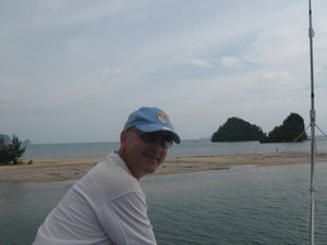 auf dem Boot nach Phuket