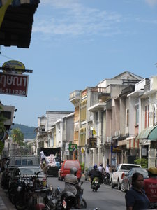 die Altstadt von Phuket