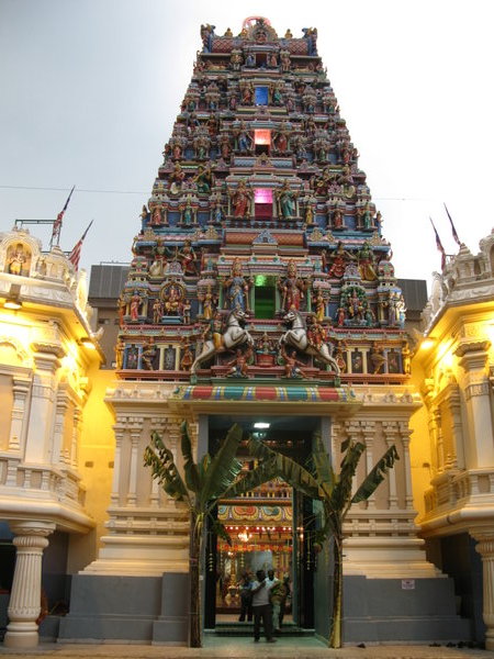 indische Tempel haben viel Atmosphäre