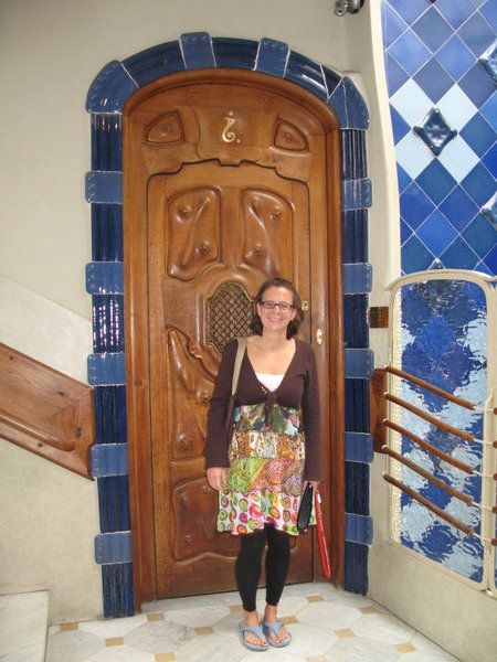 Nina in the Casa Batlló