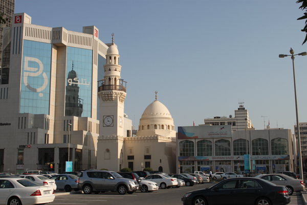 old and new in downtown Manama