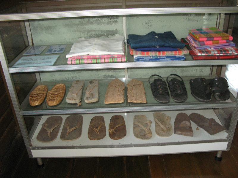 shoes in the folk museum