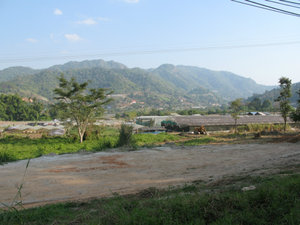 landscape surrounding Chiang Mai