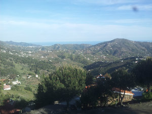 view from the Alberdini terrasse