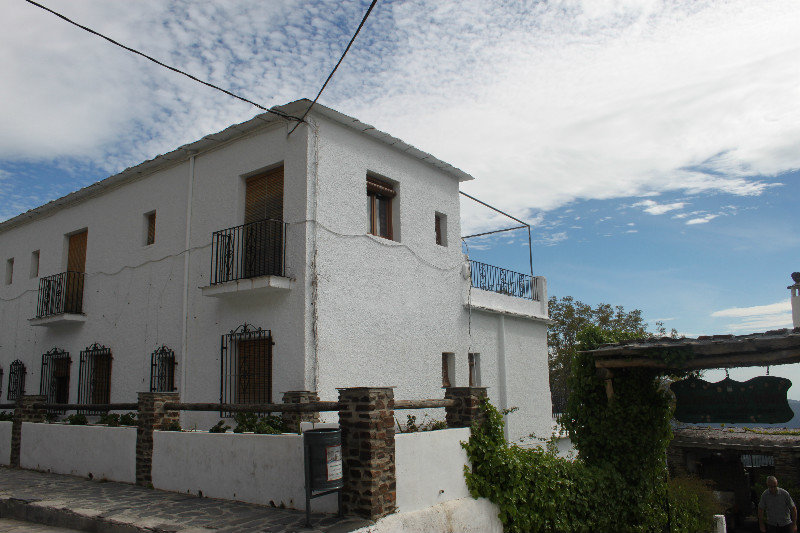 our hostel in Bubión
