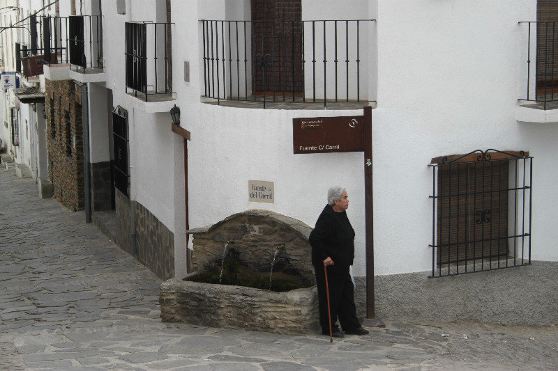 old woman in Capileira